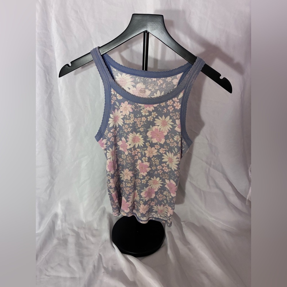 American Eagle Daily Fave Ditsy Floral Tank